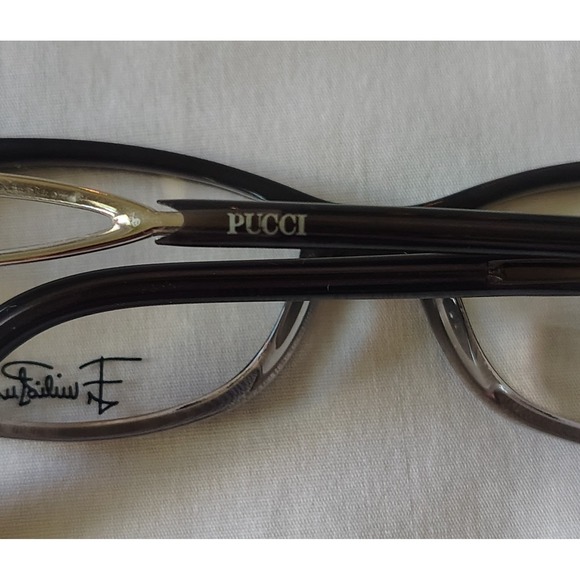 Emilio Pucci EP2616R Women\'s Designer Eyeglass Frames Brown Italy 52-17 135 main image 6